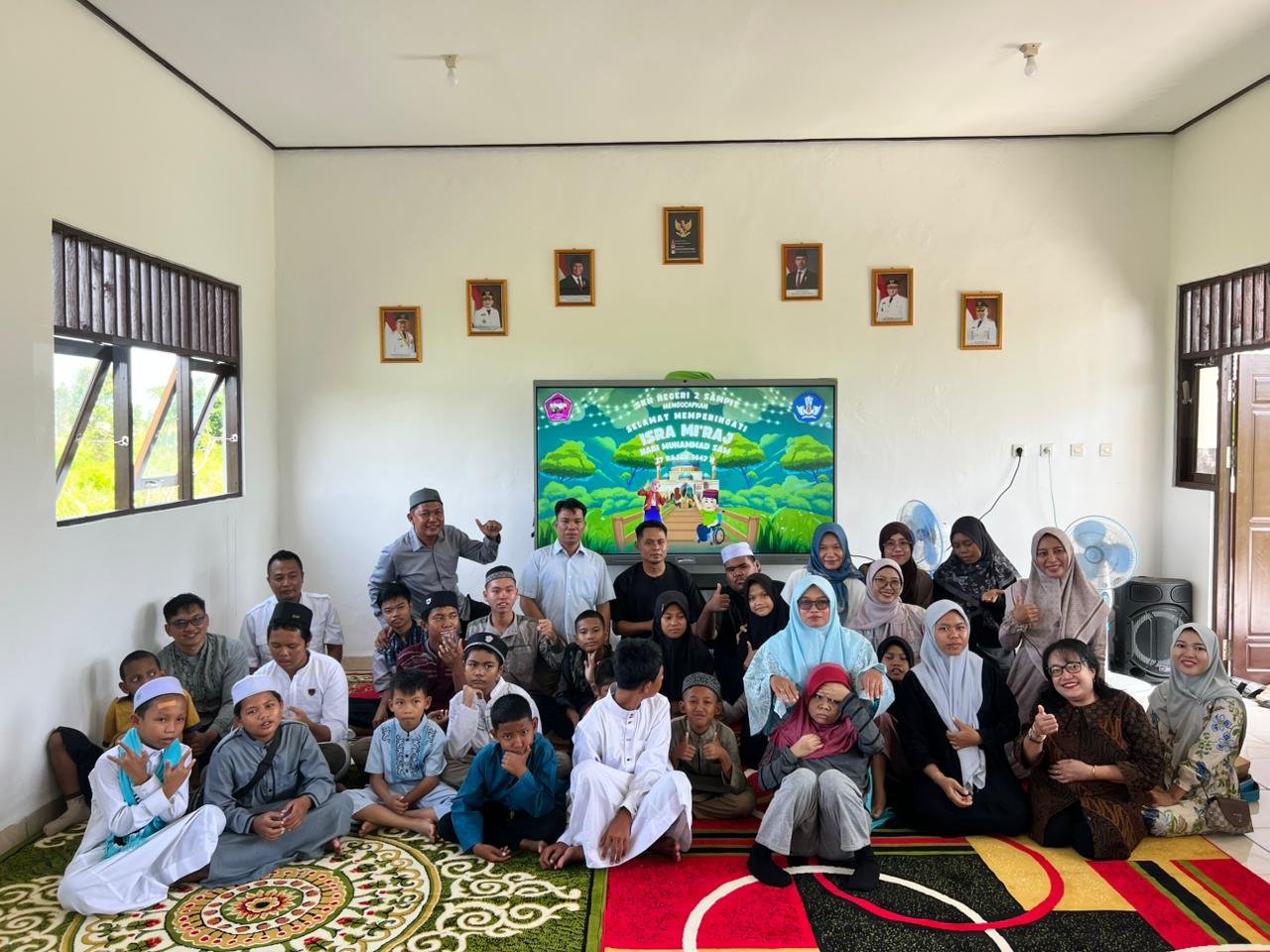 Khidmatnya Peringatan Isra Mi'raj di SKH Negeri 2 Sampit